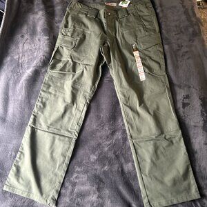 5.11 STRYKE WOMEN'S PANTS, REGULAR SIZE 16 TDU GREEN 64386